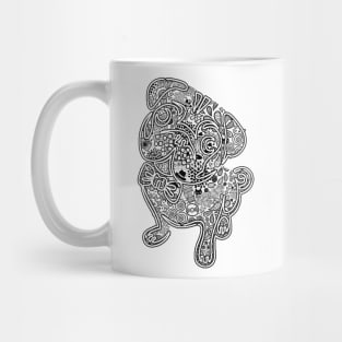 colorfull henna pug V.3 Mug